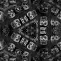 Emotions Hexagon wallpaper pattern