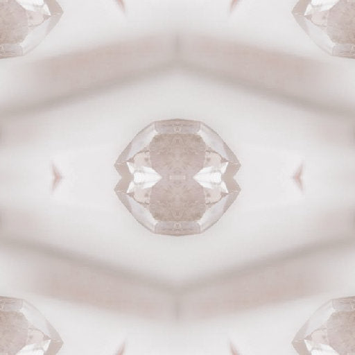 A symmetrical Mirror pattern of deep blue crystals and sharp mineral textures reflecting to form a geometric repeat.