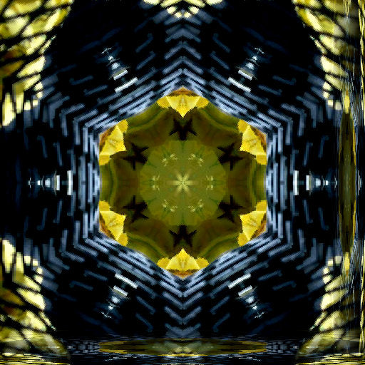 Seamless kaleidoscope wallpaper pattern — Origami by wallpaper⁶