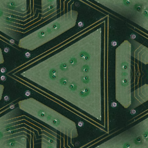 Hexagonal Data wallpaper pattern with a theme of Data Visualization, inspired by scientific charts and circuit boards.