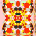 Seamless mirror wallpaper pattern — Biochemistry by wallpaper⁶