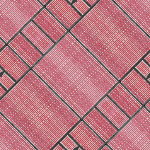 A seamless repeating tile showcasing the AI Transformer pattern with diamond symmetry, featuring a brown tile texture.