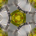 Mineralogy Hexagon wallpaper pattern