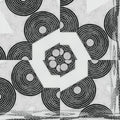 wallpaper⁶ — seamless rotate4 pattern from opart