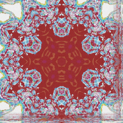 Seamless kaleidoscope wallpaper pattern — Biochemistry by wallpaper⁶