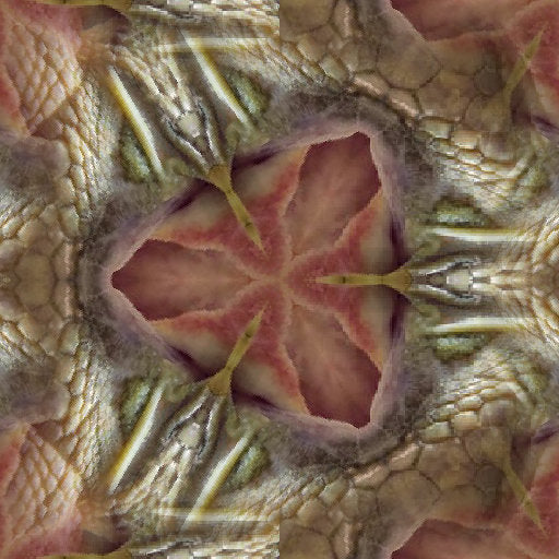 Portraits Hexagon wallpaper pattern