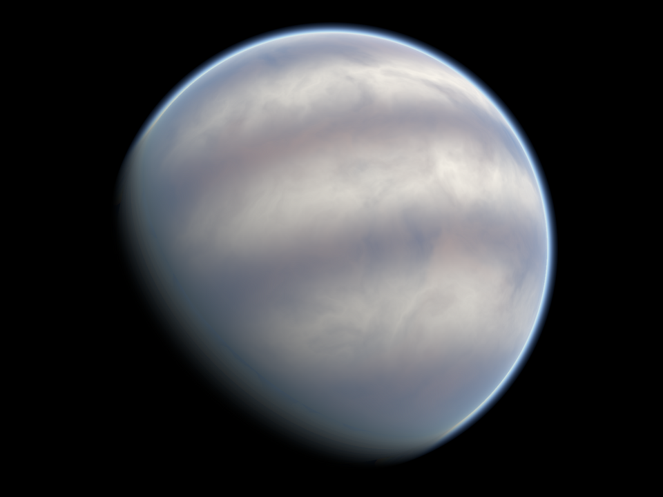 Oceanography Mirror wallpaper pattern — base photo: File:Hycean planet or mini neptune 1 1 1 1.png
