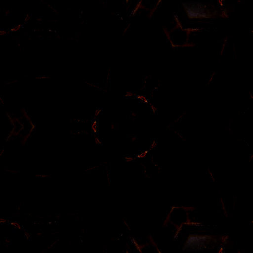 Geometric pattern inspired by Gothic cathedral stained glass windows, featuring a Hex symmetry.