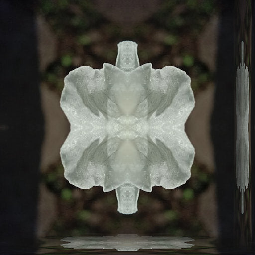 Botanics Mirror wallpaper pattern