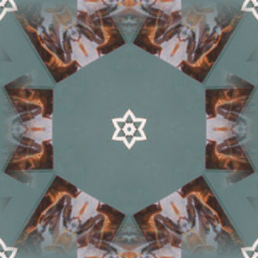 Seamless kaleidoscope wallpaper pattern — Glitch by wallpaper⁶