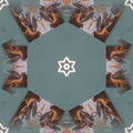 Seamless kaleidoscope wallpaper pattern — Glitch by wallpaper⁶