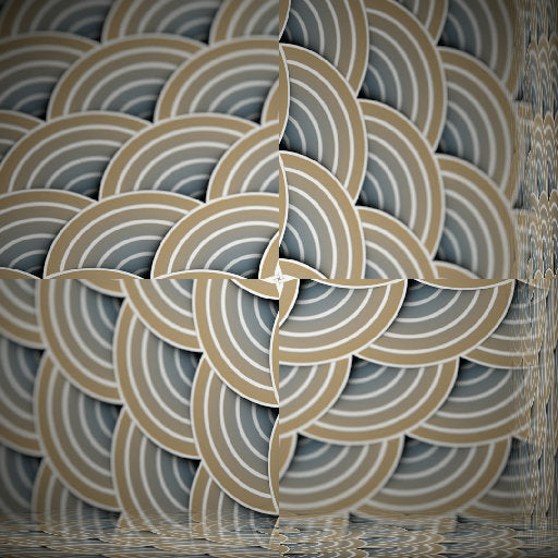 wallpaper⁶ — seamless rotate4 pattern from opart