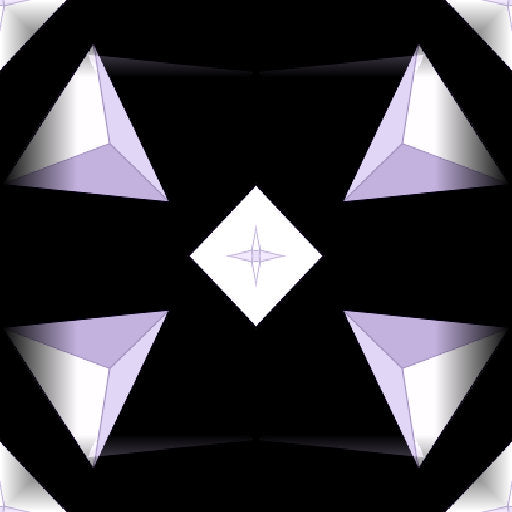 Seamless mirror wallpaper pattern — Geometry by wallpaper⁶