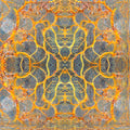 Seamless mirror wallpaper pattern — Calligraphy by wallpaper⁶
