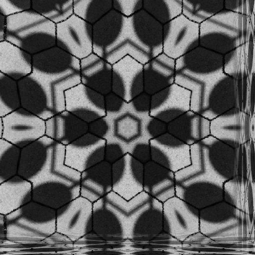 Molecular Physics Kaleidoscope wallpaper pattern