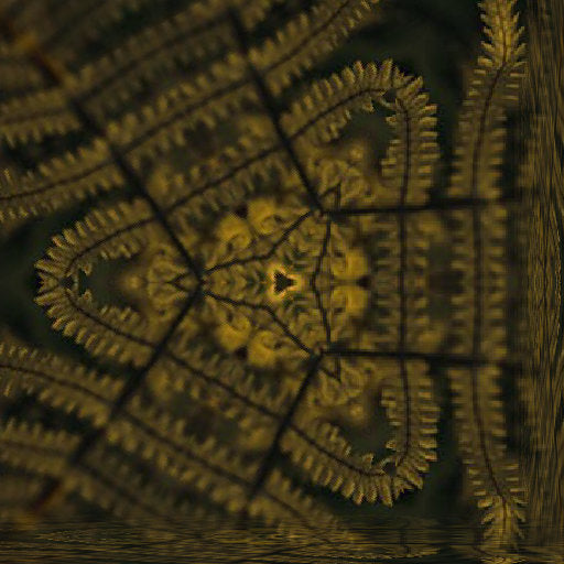 Botanics Hexagon wallpaper pattern