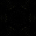 Intricate kaleidoscope pattern with Gothic tracery, inspired by stained glass windows and a dark cathedral sky.