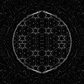 Seamless mirror wallpaper pattern — Geometry by wallpaper⁶