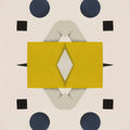 WALLPAPER⁶ — seamless mirror4 pattern from bauhaus geometric poster, Bauhaus