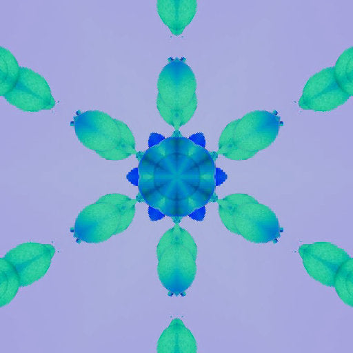 Seamless kaleidoscope wallpaper pattern — Biochemistry by wallpaper⁶