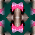 Seamless mirror wallpaper pattern — Glitch by wallpaper⁶