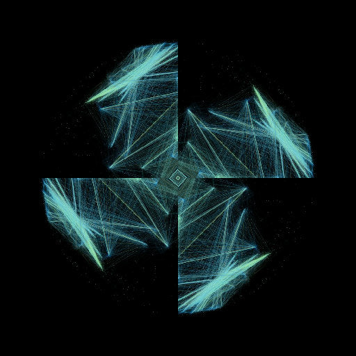 Data Rotation wallpaper pattern