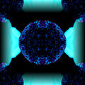 Seamless mirror wallpaper pattern — Biochemistry by wallpaper⁶