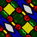 Seamless diamond wallpaper pattern — Stained Glass by wallpaper⁶
