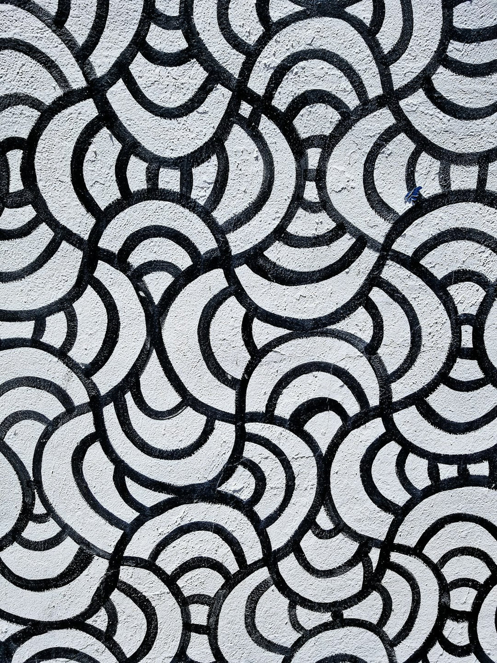 Seamless kaleidoscope wallpaper pattern — Biochemistry by wallpaper⁶ — base photo: black and white chevron textile
