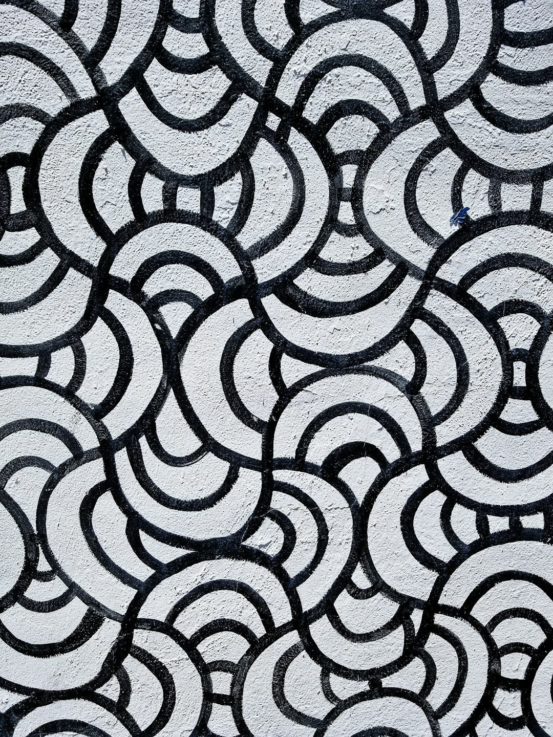 Seamless kaleidoscope wallpaper pattern — Biochemistry by wallpaper⁶ — base photo: black and white chevron textile
