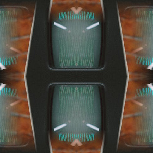 Seamless mirror wallpaper pattern — Glitch by wallpaper⁶