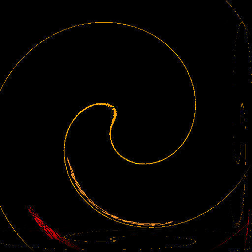 Cosmology Pinwheel wallpaper pattern