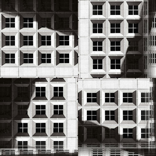 WALLPAPER⁶ — seamless rotate4 pattern from constructivism art, Bauhaus