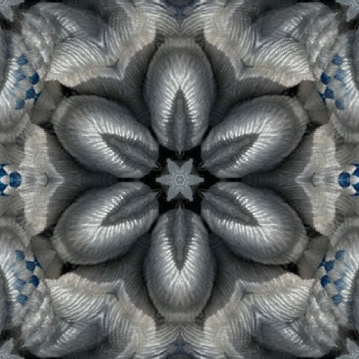 Topology Kaleidoscope wallpaper pattern