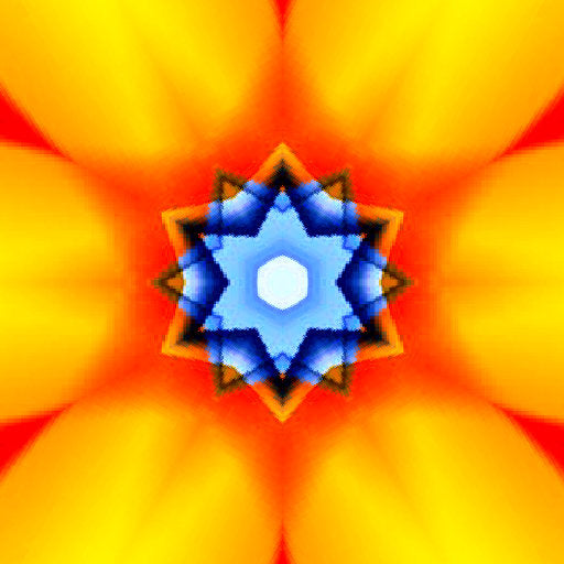 Seamless kaleidoscope wallpaper pattern — Origami by wallpaper⁶