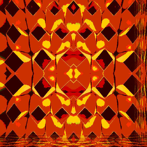 Seamless mirror wallpaper pattern — Origami by wallpaper⁶