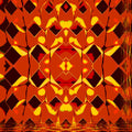 Seamless mirror wallpaper pattern — Origami by wallpaper⁶